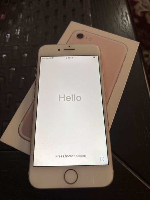 Iphon 7 rose Gold