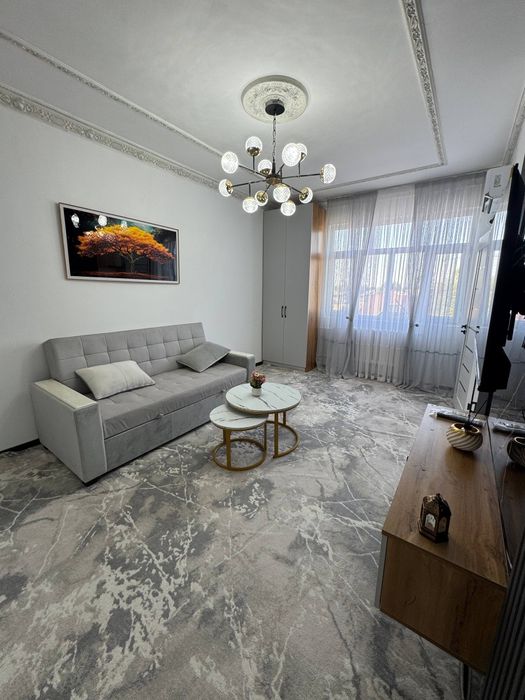 #Чиланзар-7, уютная 1 комнатная квартира с ремонтом и обстановкой~