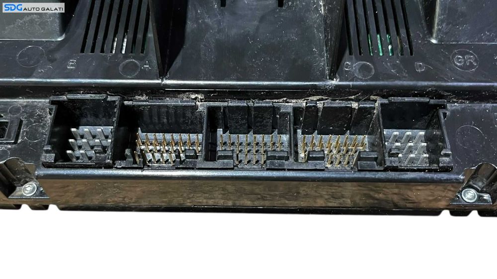 Panou Modul Unitate Comanda AC Aer Conditionat Clima Dublu Climatronic Dual Zone Spate cu Incalzire Scaun Scaune Audi A8 D3 2002 - 2008 Cod 4E0919158A [LC0714]