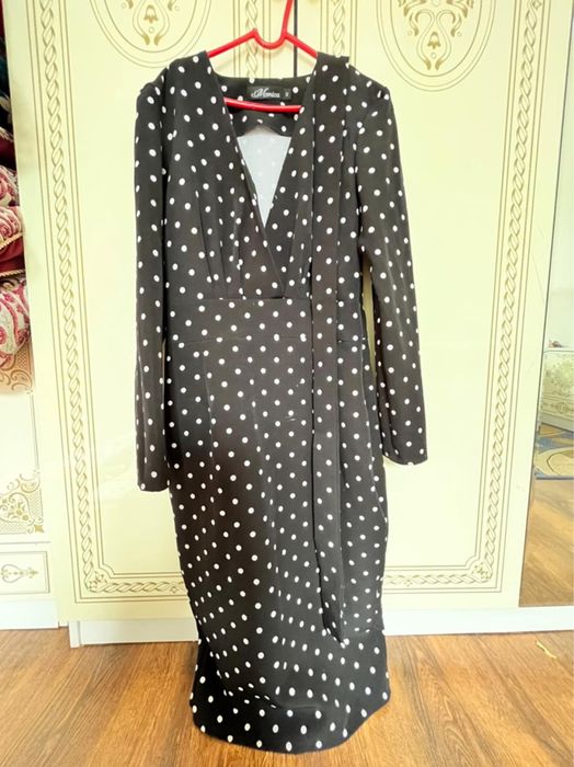 Платье горох. Одела 2 раза