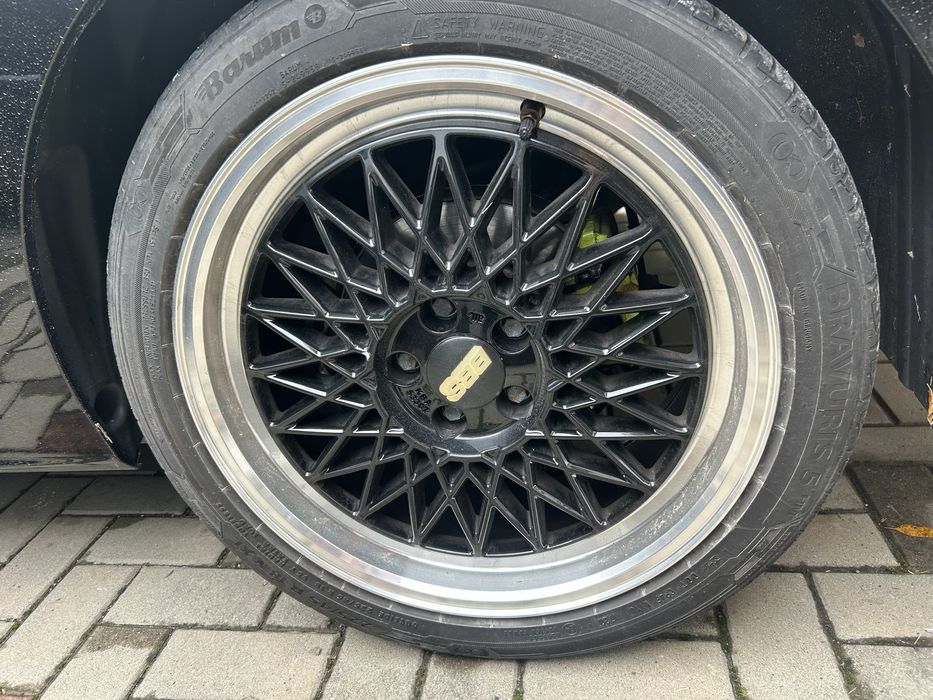 Jante BBS R18 negru/argintiu
