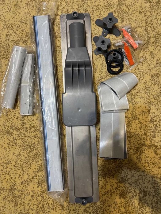 Rigola dus cu gratar din otel inoxidabil/ inox 60cm