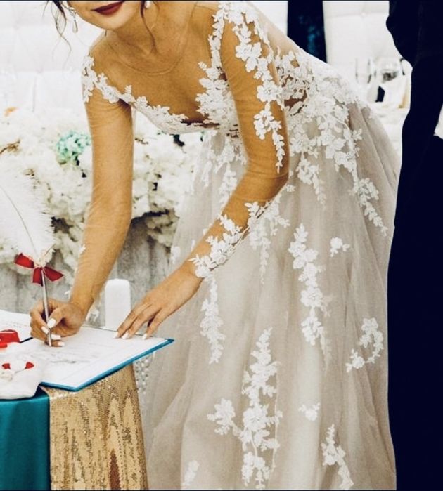 Свадебное платье, кыз узату