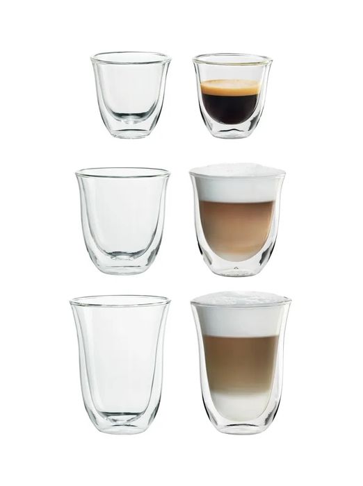 DeLonghi набор стаканов DLSC302 (6шт) Fancy Collection