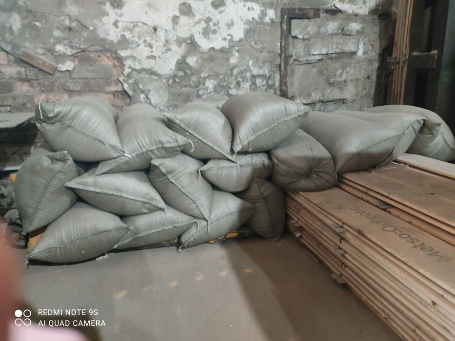 Опилки. Лес: Берёза