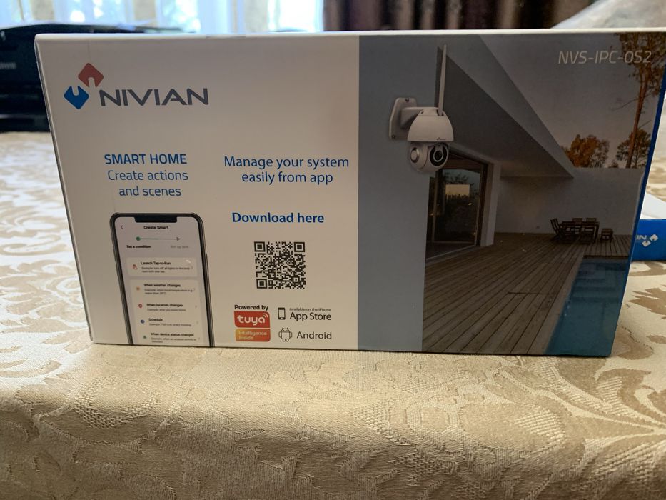 Pachet camera wi fi plus sitem de acess smart nivian