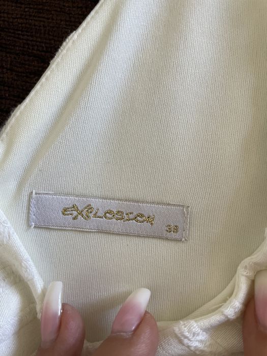 Официална бяла рокля