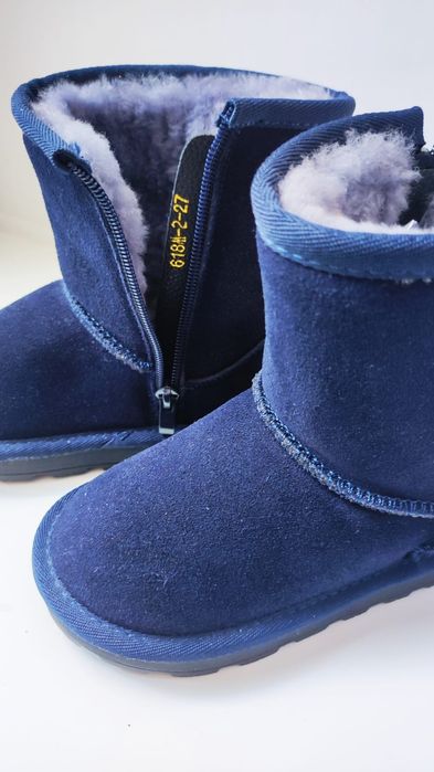 Угги замша цигейка