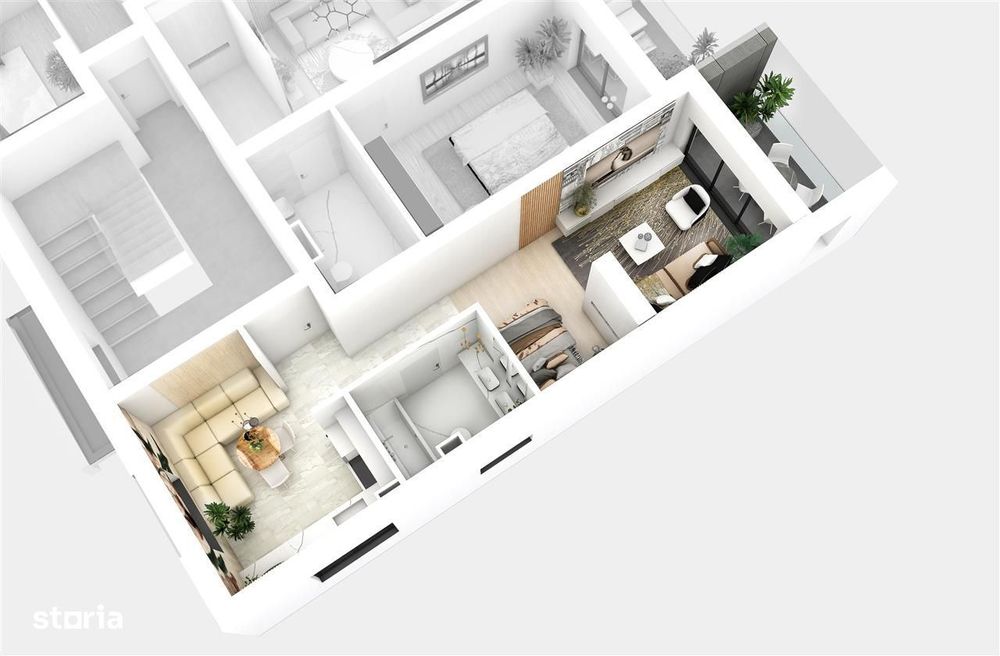 Garsoniera decomandata 37.45 mp + balcon – ansamblul DaVinci Homes