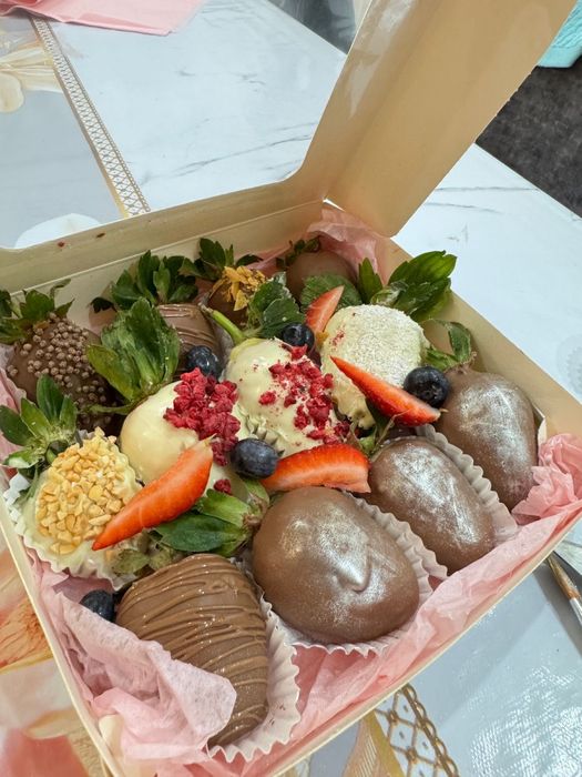 Клубника в шоколаде