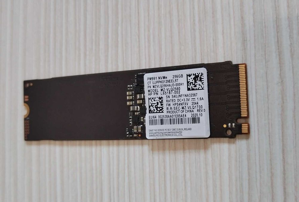 SSD M.2 NVME 256 Samsung
