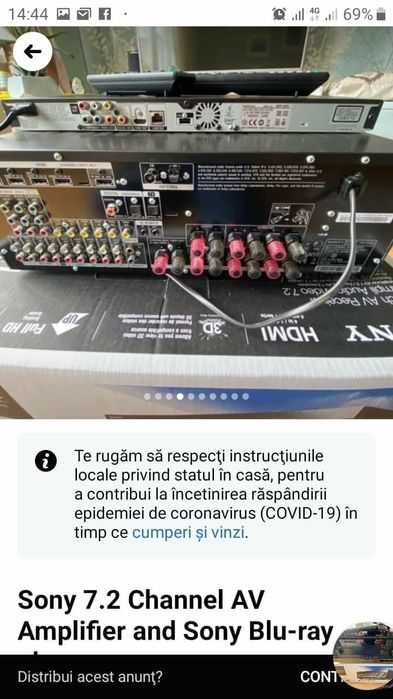 Receiver Sony STR-DH820