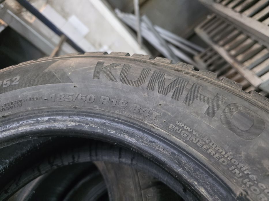4бр Зимни гуми 185 60 15 - Kumho- DOT 2024