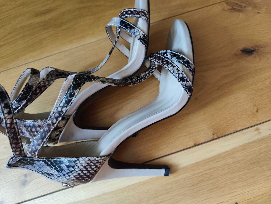 Sandale animal print