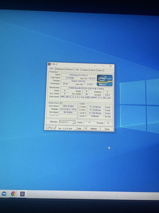 Геймърски компютър Xeon E3-1230 v2 / RX 560 4GB / 16GB RAM / SSD