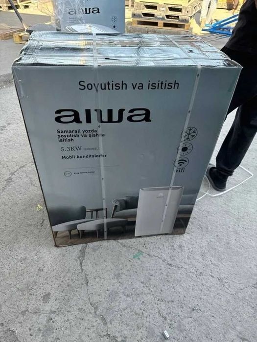 Переносной мобильный кондиционер наполный AIWA