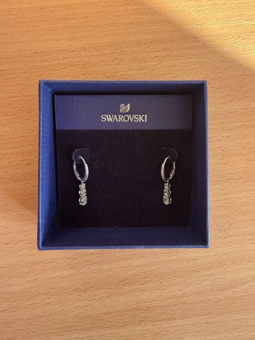 Swarovski сребърни обеци