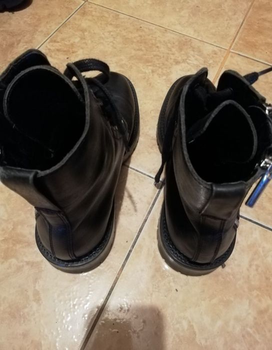 Ghete Zara piele mar 40