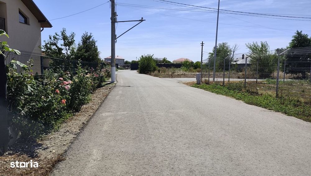 Teren de construit acces asfaltat apa 416 mp, Rate in Dobreni Berceni
