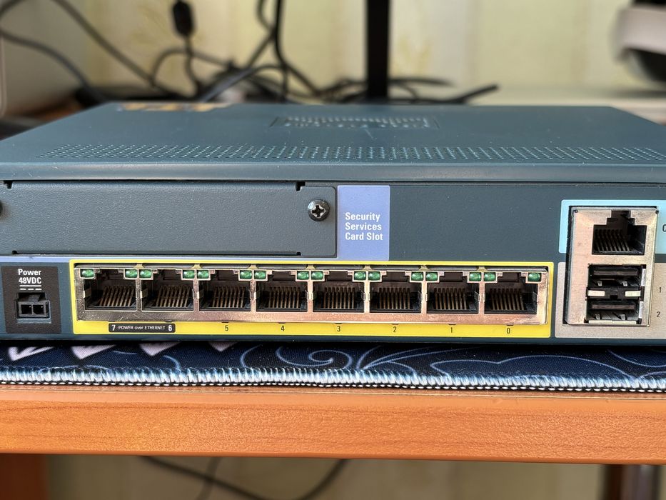 Cisco ASA 5505 + консольный кабель