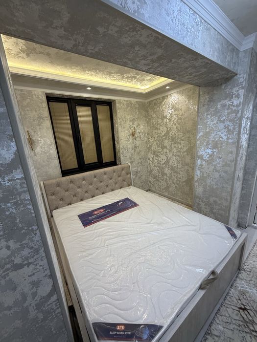 Аренда 1*2/2/5 каракамыш 1/2 с мебелю новый ремонт