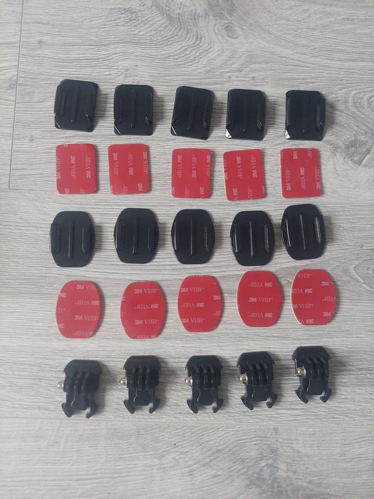 GoPro лепенки за равна и извита повърхност !