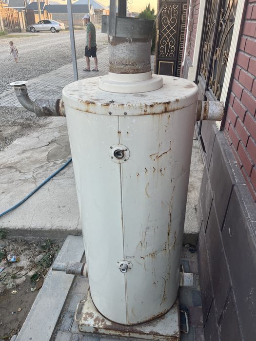 Газовая печь котел