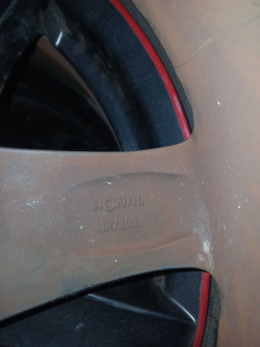 Jante Aliaj Ronal R41 MATT BLACK Second Hand