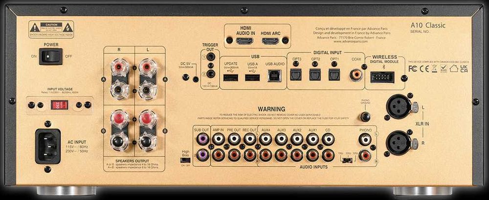 Amplificator Advance Paris A10 Hybrid CA NOU ! GARANTIE 1 an si 5 luni