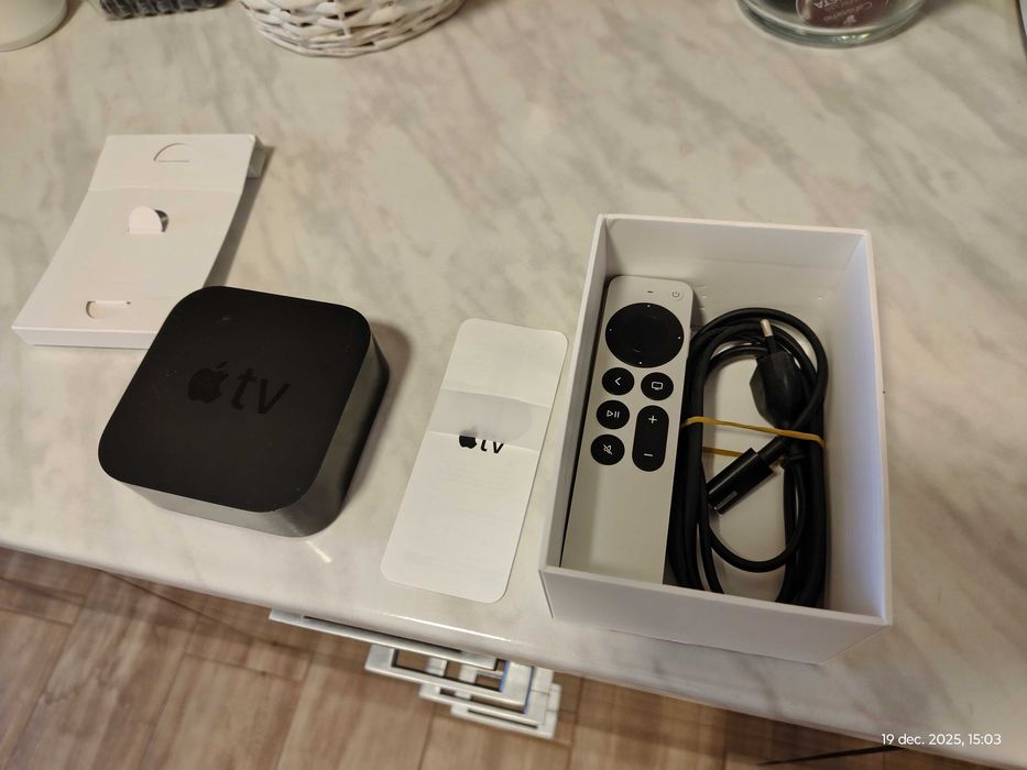 Player Apple Tv 4K 32GB A1842 + telecomanda gen 3