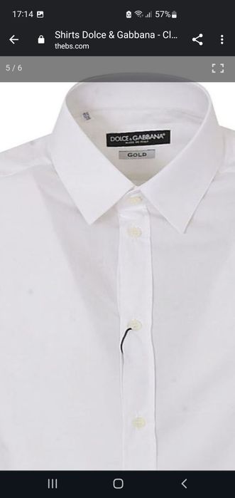 Cămașă Originală Dolce&Gabbana Noua