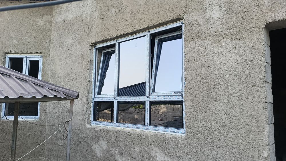 Пластикалық есік терезе витраждар