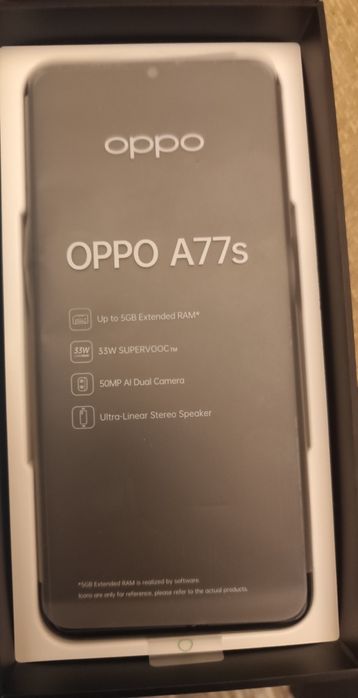 OPPO A77s малко използван телефон с мощна батерия