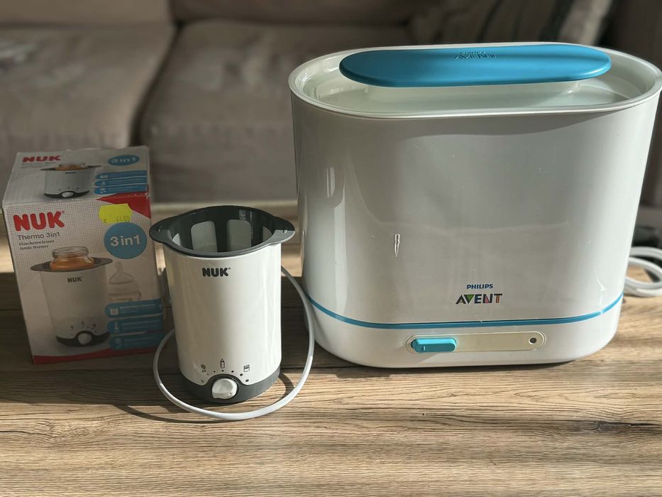 Стерилизатор Philips Avent и Нагревател за шишета 3в1 NUK
