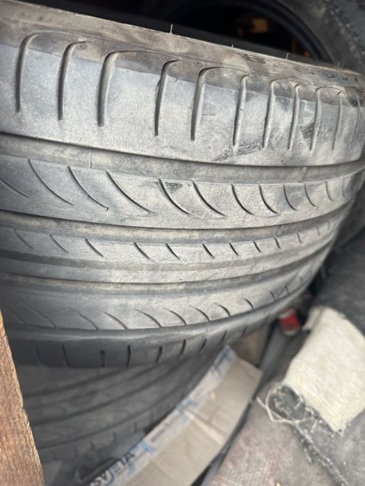 Резина лето 18 разноширокая