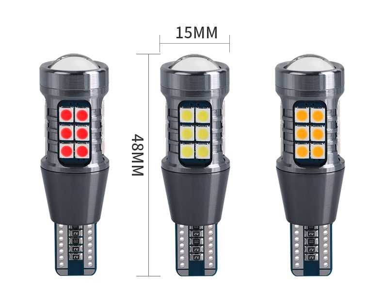 Лед Крушки LED Т15 W16W 12-24v.
