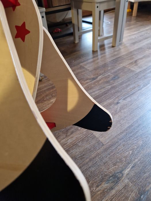 Дървено люлеещо се конче