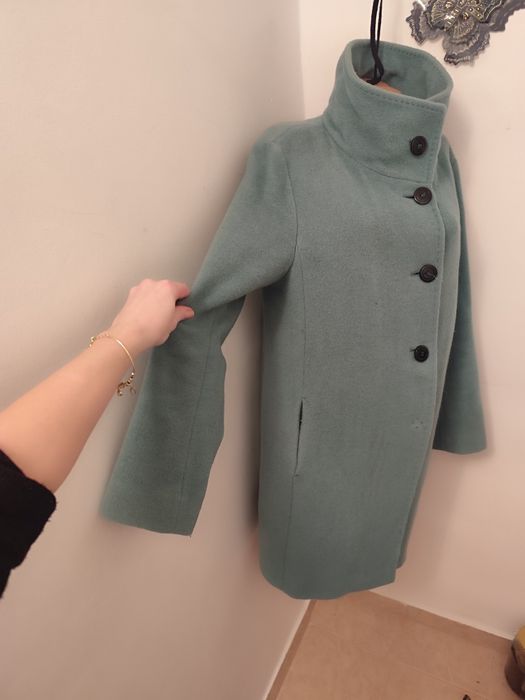 Palton Fuchs Schmitt - mărime 40/42 - bust 120 cm - 45% lana-30%mohair