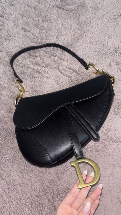 Dior Saddle Bag Black Medium