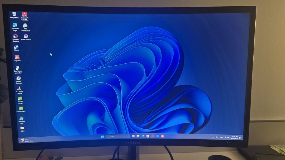 Monitor gaming samsung Odyssey C24RG50FQR 24", curbat, 144Hz, Full HD