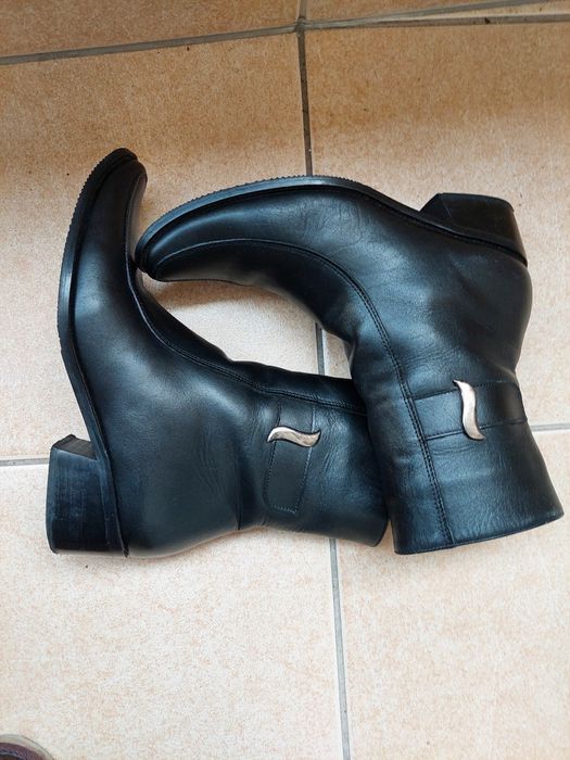 Дамски ботуши от естествена кожа