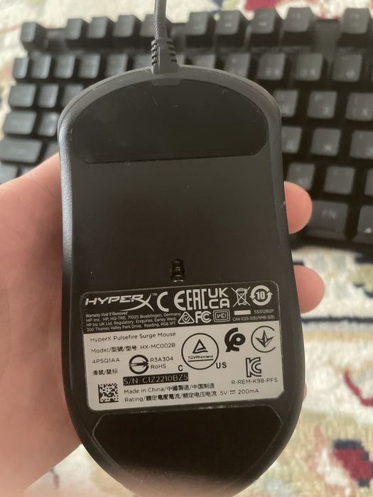Мышка Hyperx Puls fire surge