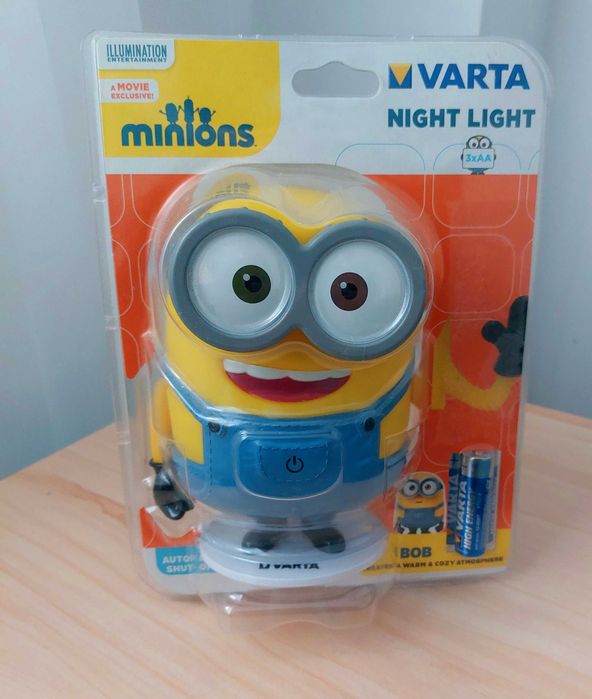 Lampa de veghe MINIONS - LED / Varta
