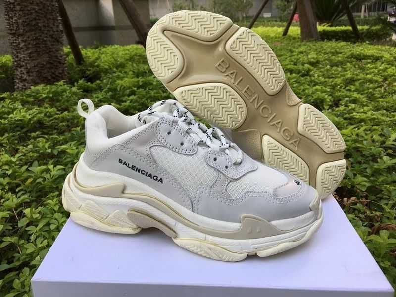 Balenciaga Triple S - Dark Green/Tan/Dark Grey