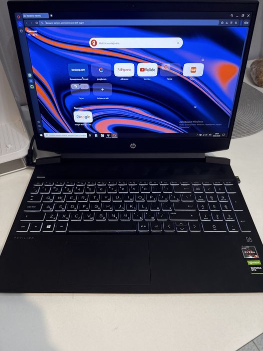 Продам ноутбук HP gaming pavilion