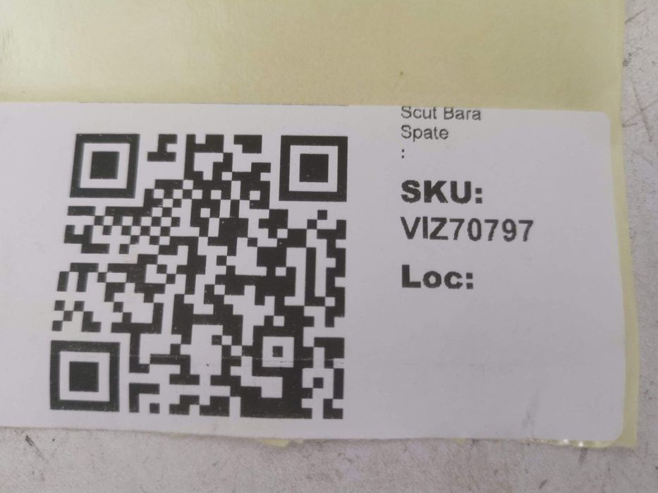 Scut Bara Spate   Tesla Model S 2021 2022 2023 2024 Original In Stare