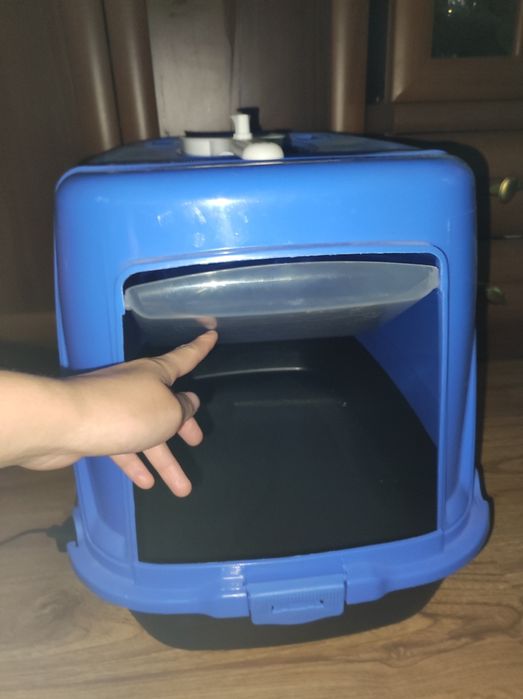 ZETA туалет-домик синий