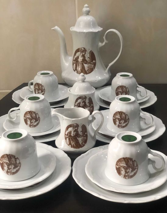 Serviciu /Set de  cafea /ceai din portelan Bavaria Germany.