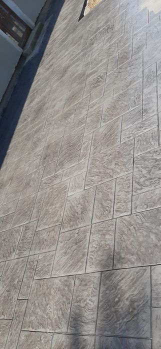 Beton amprentat si elicopterizat