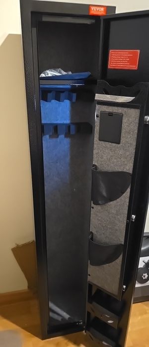 Промо! Сейф (каса) за оръжие с циф. клавиатура и заключване за 5 пушки